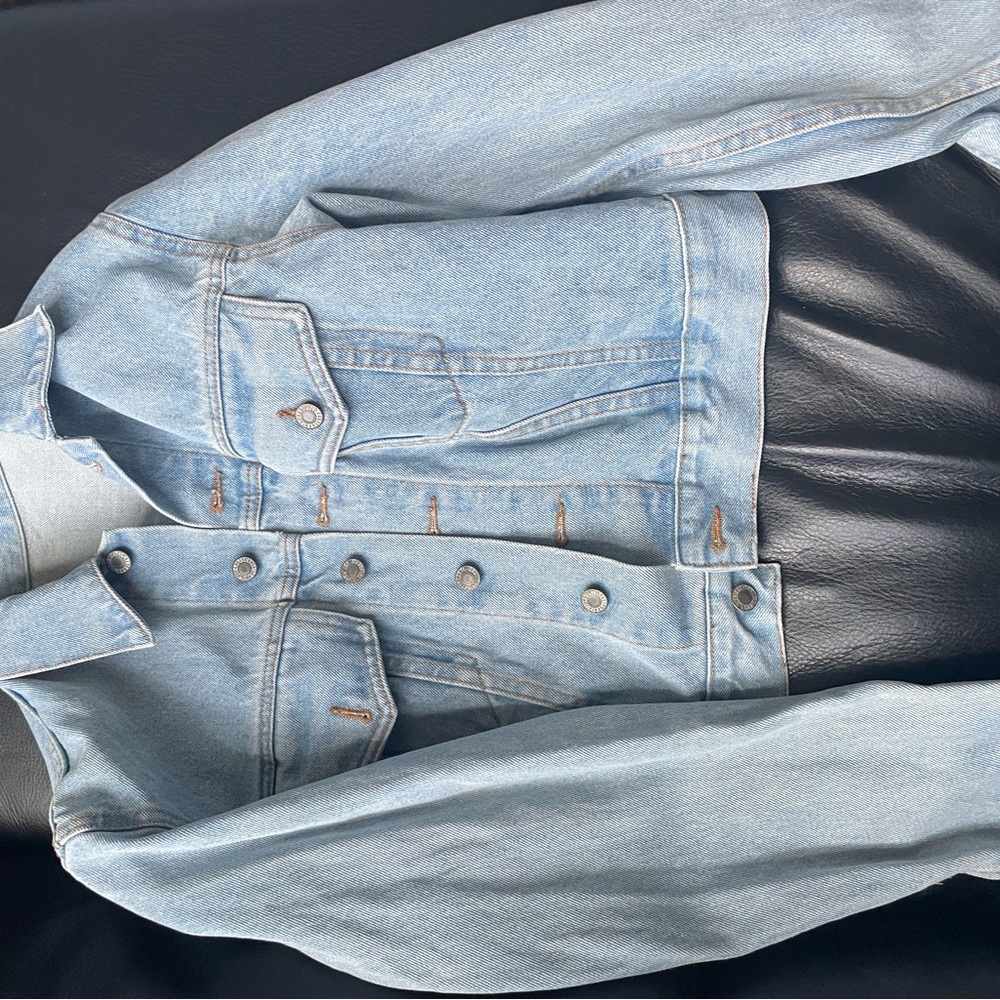 🩵John Galt Brandy Melville Light Wash Denim Jacket - Worn Once